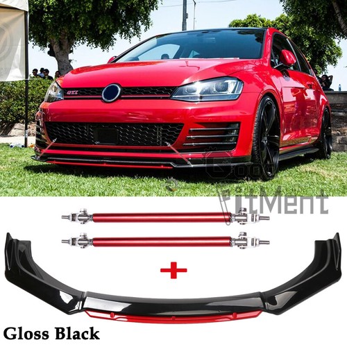 Front bumper lip splitter - front,