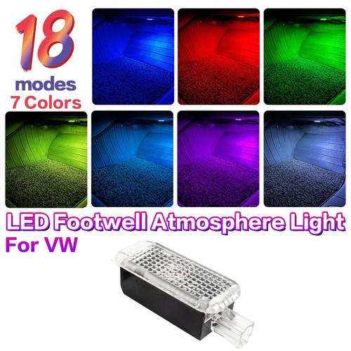 Led car footwell light - footwell, rgb
