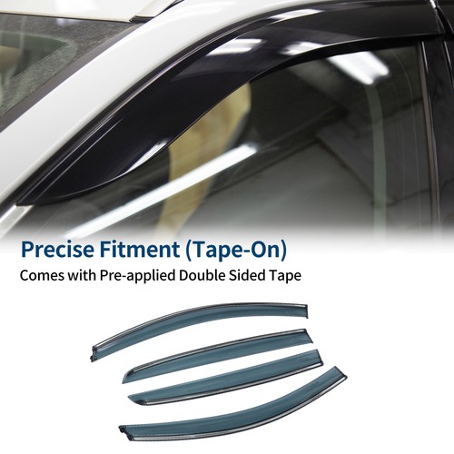 Car window deflectors for - car,