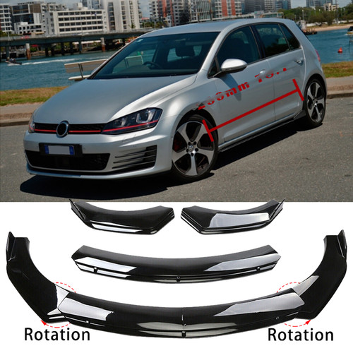 Gloss black car - car, front